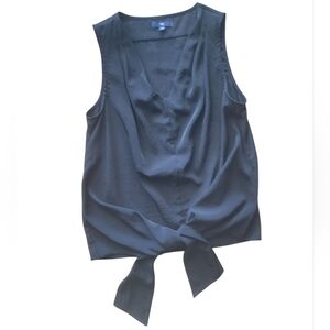 Elegant Black Sleeveless Top